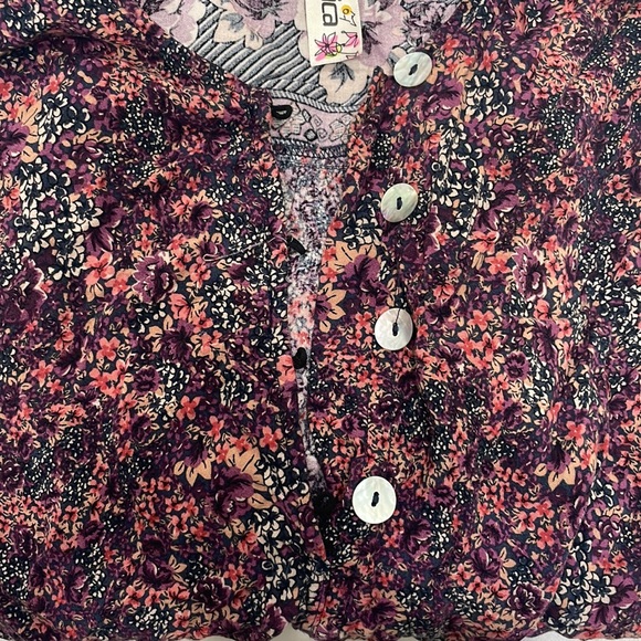 Purple long sleeve romper - Picture 8 of 8